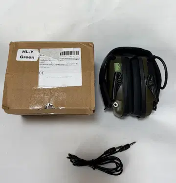 임팩트 스포츠 청각 보조 전자 귀도리 HL-Y 그린