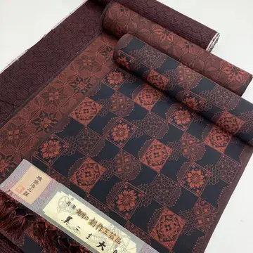 기모노 옷감 묶음 판매, 리메이크 소재, , 순수 실크 P897