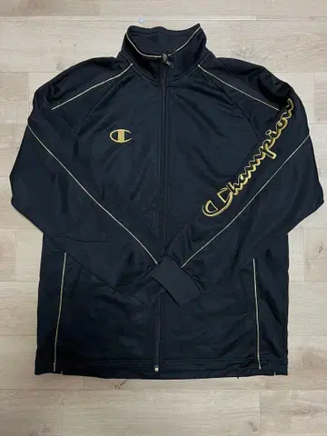 챔피온 champion 골드 x 블랙 저지