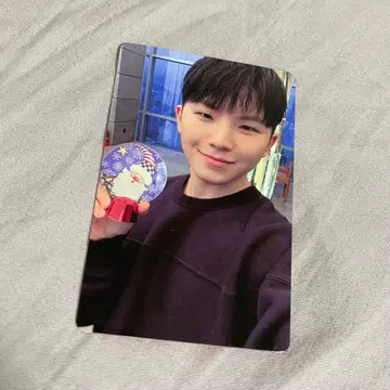 SEVENTEEN attacca 중국 한정판 트레이딩 카드 우지