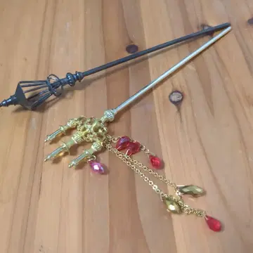 비녀 가게 wargo [ 앤티크 가스등 비녀 & 촛대 비녀 골드 ]