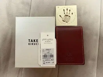 [ 새상품급 ] TAKEO KIKUCHI 동전 지갑 소가죽