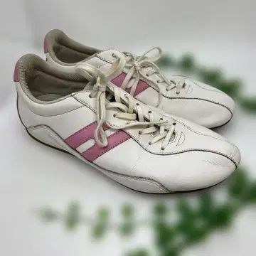 호킨스 화이트/핑크 캐주얼 스니커즈 US7