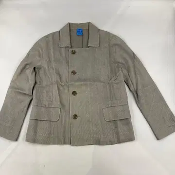 요건 레일 린넨 자켓 L