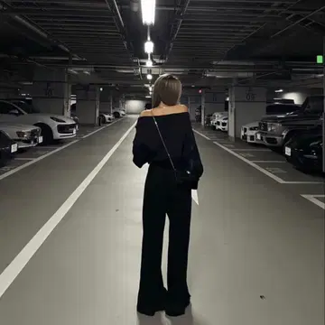 diante 스웨트 팬츠 블랙