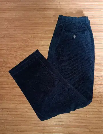 L.L.Bean 여성용 코듀로이 팬츠 14 PET 네이비