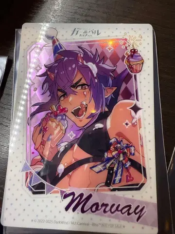 몰피스 NU 카니발 벌스데이 패턴 GIGO 클리어 카드