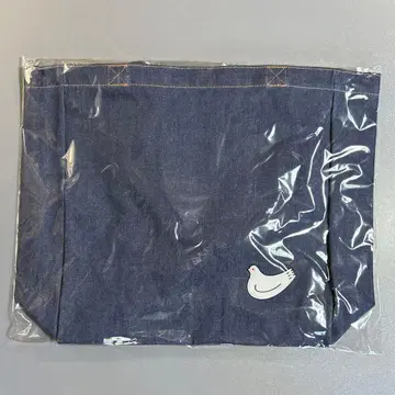 토시마야 가마쿠라 본점 한정판 데님 포포백 하토사브레 토트백 데님지