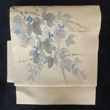 만들어진 오비 2부식 오타이코 카키 베이지 나고야 오비