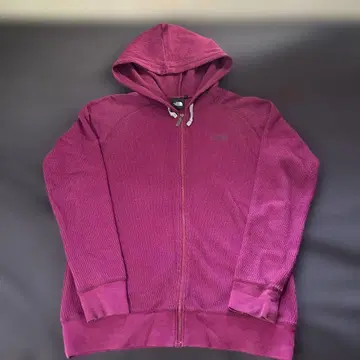THE NORTH FACE 퍼플 집업 후드티