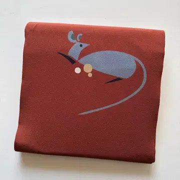 나고야 오비 귀여운 쥐 패턴