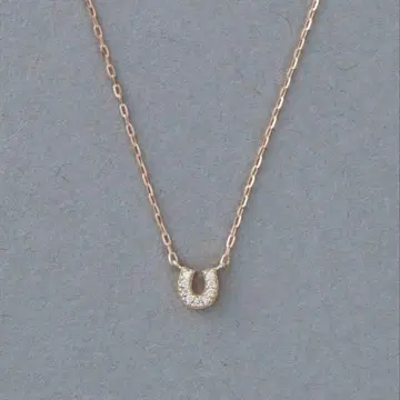 ete U자형 펜던트 목걸이