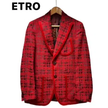 [ M2 ] ETRO/실크 알파카 혼방 자켓