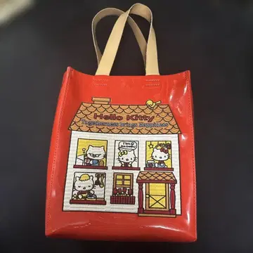 빔즈 Hello Kitty 토트백 빨간색