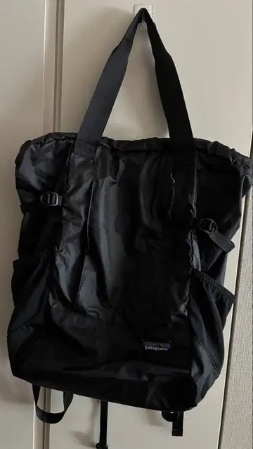 Patagonia 2way 블랙 토트백 백팩