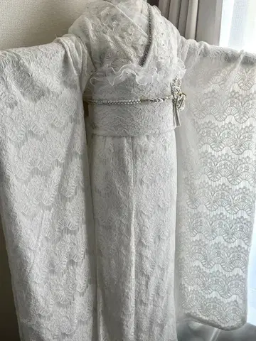 화이트 레이스 후리소데 세트