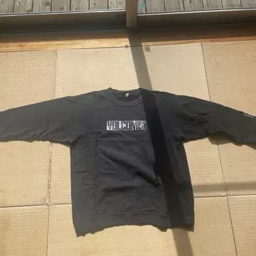 VOLCOM 블랙 맨투맨 L