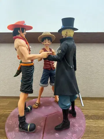 원피스 피규어 에이스 루피 사보