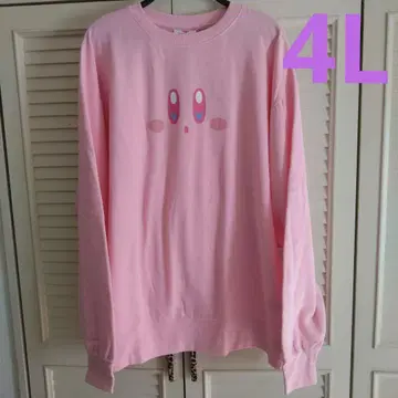 커비 페이스 속기모 맨투맨