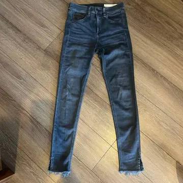 rag & bone 스키니 데님 다크 그레이