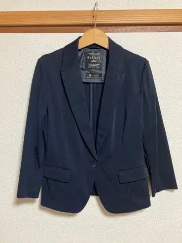 Reflect 9 네이비 테일러드 자켓