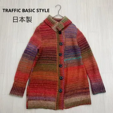 TRAFFIC BASIC STYLE 모헤어 울 실크 가디건