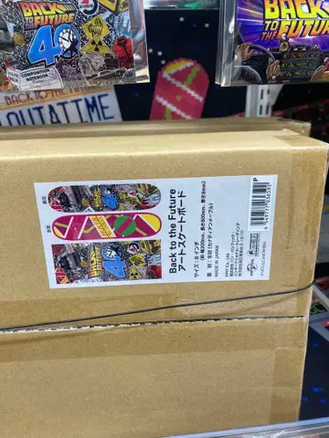 Back to the Future 40th 스케이트보드
