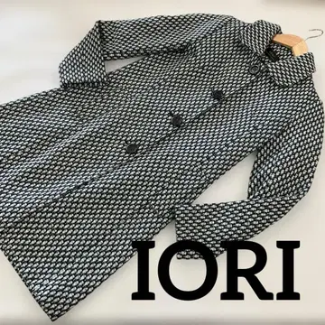 [ IORI ] 트위드 자켓 코트 M 여성용 #3042