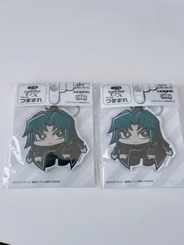 유희왕 GX 헬 카이저 료 쭙쭈쭈 아크릴 키링 가성비 2개 세트