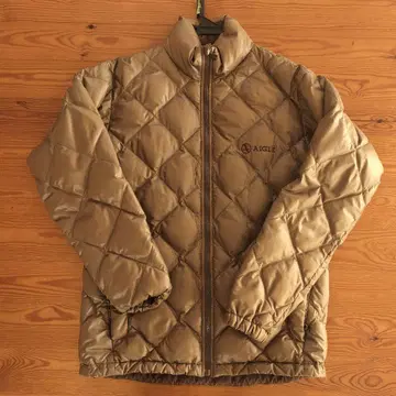 AIGLE 퀼팅 다운 자켓 M 사이즈 베이지