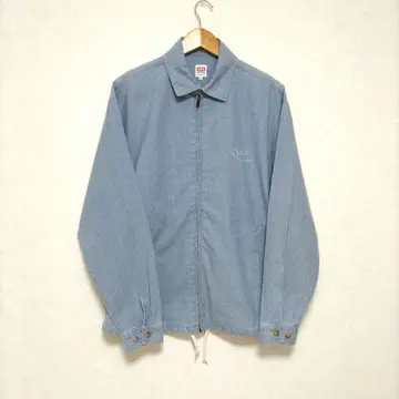 EDWIN 집업 자켓 블루종 L 라이트 블루