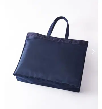 거의 미사용 스마일리쉬 VIRINA 별주 교실 토트백 (네이비)