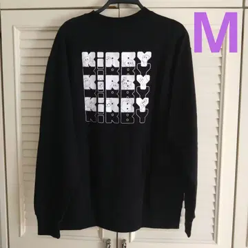 백 로고 커비 맨투맨 속기모