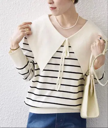 SHIPS any 빅 칼라 니트 풀오버 2