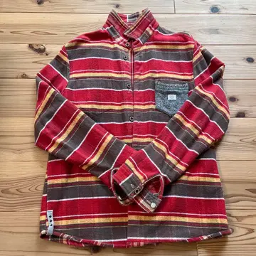 리버서블 가능성 빨간색 체크 셔츠