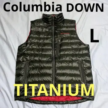 컬럼비아 티타늄 다운 베스트 아웃도어 등산 캠핑 방한복 L