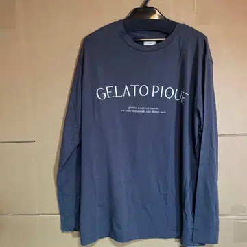 GELATO PIQUE 네이비 롱 슬리브 룸웨어