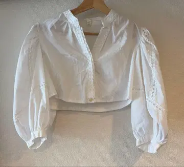 vintage 앤티크 레이스 볼레로 블라우스