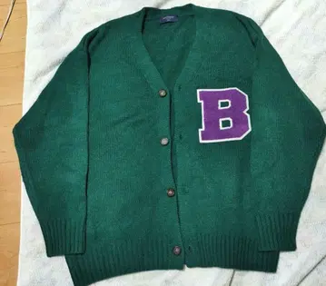 BACK NUMBER 그린 가디건 MEDIUM