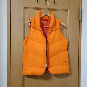 PUMA 여성용 베스트 L 사이즈 오렌지