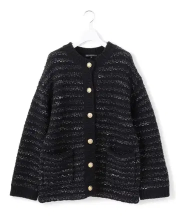 23구 트위드 니트 자켓 가디건