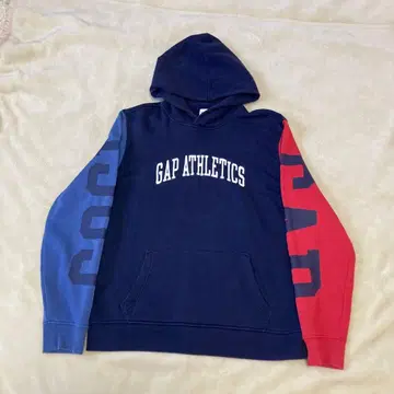 gap athletics 풀오버 후드티 자수 로고