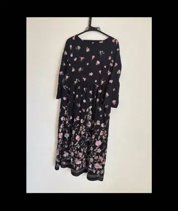 [ GRACE CONTINENTAL ] 자수 원피스 블랙 38