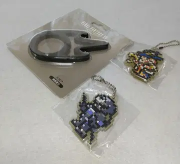 파이널 판타지 14 흑마도사 카라비너 키체인 2종류