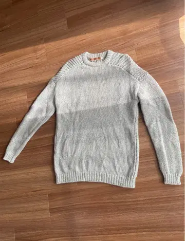 unite-bamboo 라이트 그레이 긴팔 스웨터