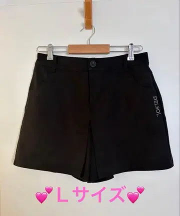 델 솔 골프 울 터치 큐롯 스커트 L 사이즈