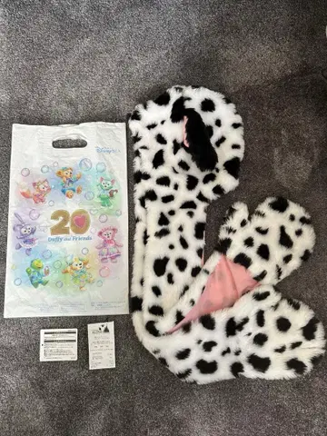 101마리 강아지 머플러 팬캡