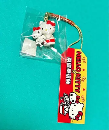 헬로키티 스트랩 유도 정복사 콜라보