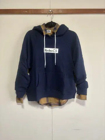 로데오 C.S. 네이비 후드티 셔츠 세트