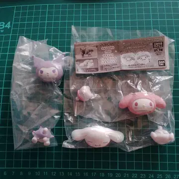 BANDAI 산리오 캡슐 토이 3체 세트